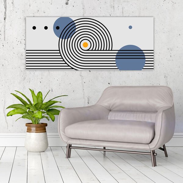 Slika - Minimalistička apstrakcija N⁰1 (120x50 cm)