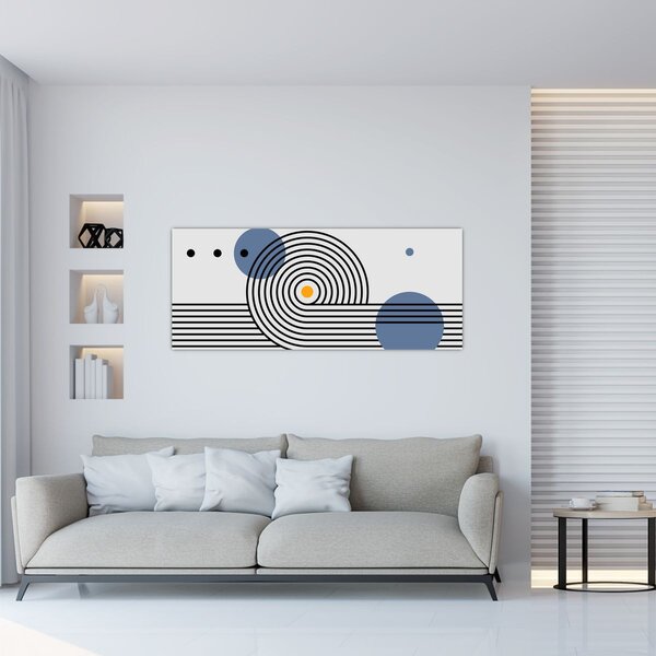 Slika - Minimalistička apstrakcija N⁰1 (120x50 cm)