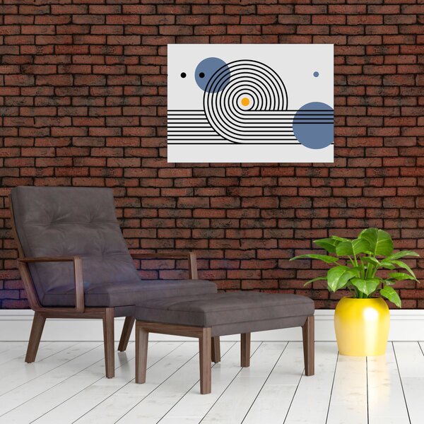 Slika - Minimalistička apstrakcija N⁰1 (70x50 cm)