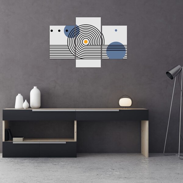 Slika - Minimalistička apstrakcija N⁰1 (90x60 cm)