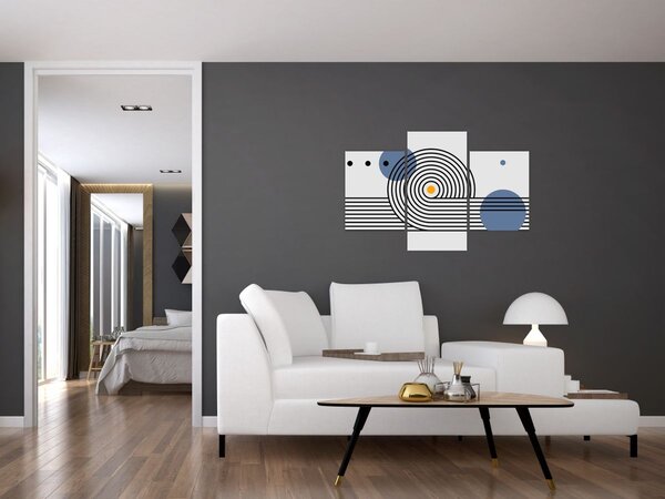 Slika - Minimalistička apstrakcija N⁰1 (90x60 cm)