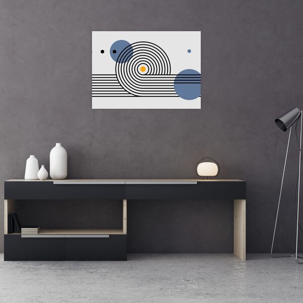 Slika - Minimalistička apstrakcija N⁰1 (70x50 cm)