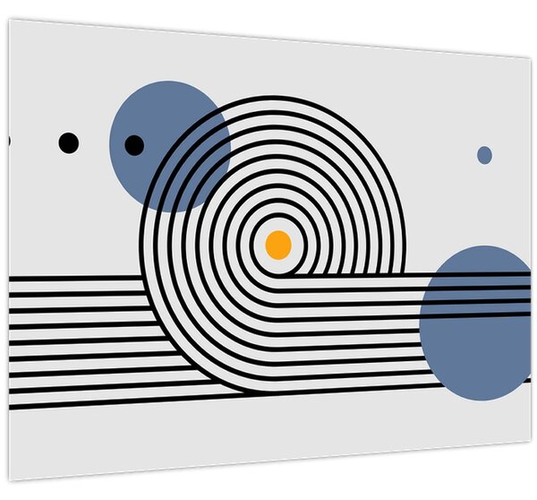 Slika - Minimalistička apstrakcija N⁰1 (70x50 cm)