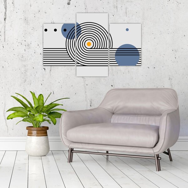 Slika - Minimalistička apstrakcija N⁰1 (90x60 cm)