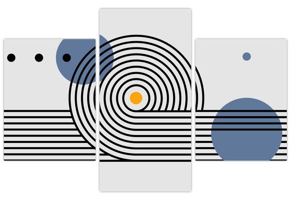 Slika - Minimalistička apstrakcija N⁰1 (90x60 cm)