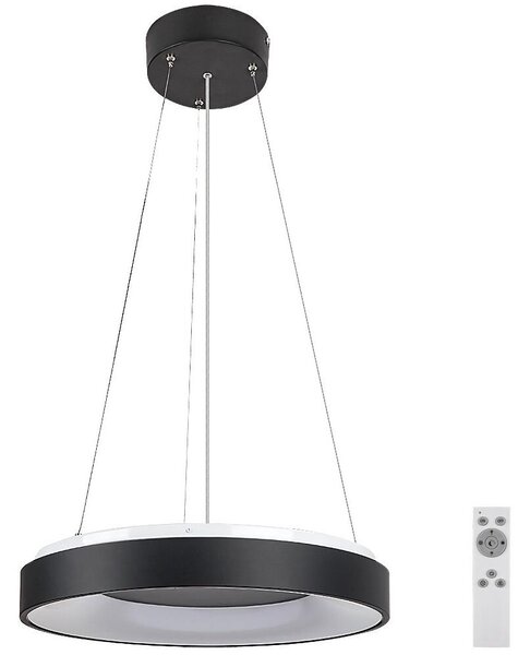 Rabalux 72001 - LED Prigušivi luster na sajli CEILO LED/38W/230V crna + DU