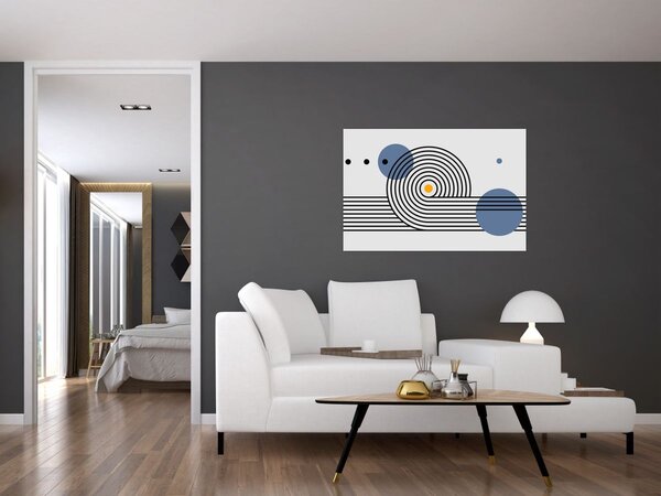 Slika - Minimalistička apstrakcija N⁰1 (90x60 cm)