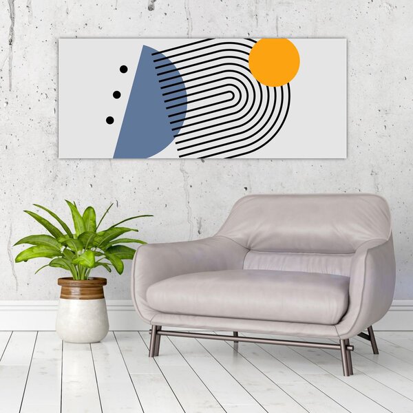 Slika - Minimalistička apstrakcija N⁰2 (120x50 cm)