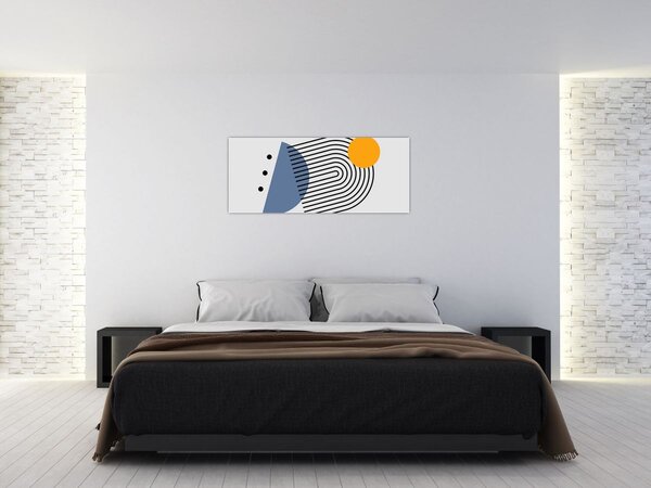 Slika - Minimalistička apstrakcija N⁰2 (120x50 cm)