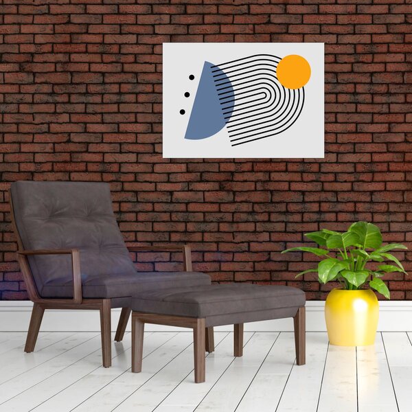 Slika - Minimalistička apstrakcija N⁰2 (70x50 cm)
