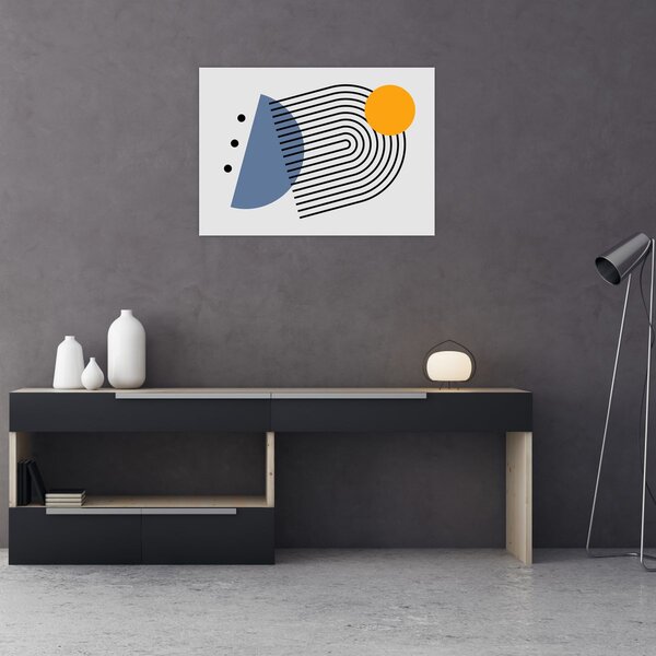 Slika - Minimalistička apstrakcija N⁰2 (70x50 cm)