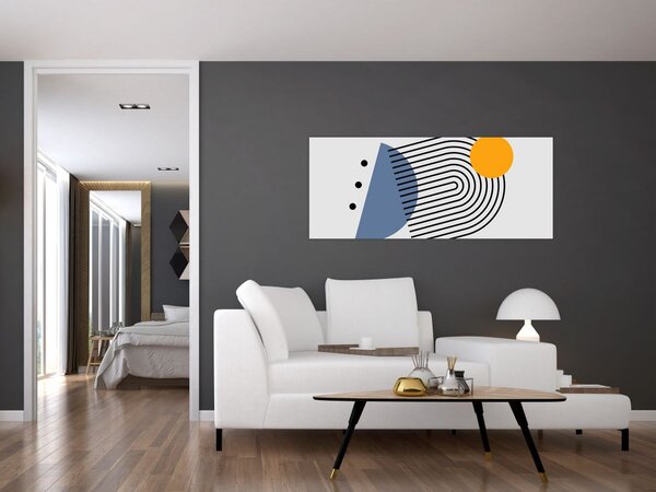 Slika - Minimalistička apstrakcija N⁰2 (120x50 cm)