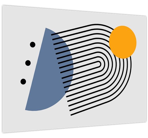 Slika - Minimalistička apstrakcija N⁰2 (70x50 cm)