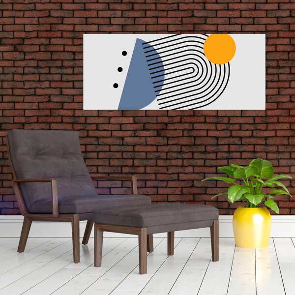 Slika - Minimalistička apstrakcija N⁰2 (120x50 cm)