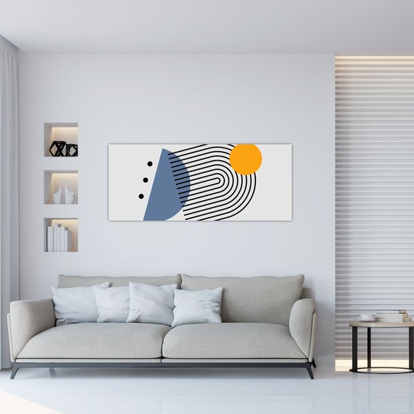 Slika - Minimalistička apstrakcija N⁰2 (120x50 cm)