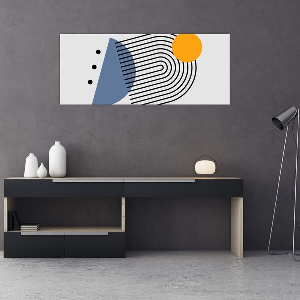 Slika - Minimalistička apstrakcija N⁰2 (120x50 cm)