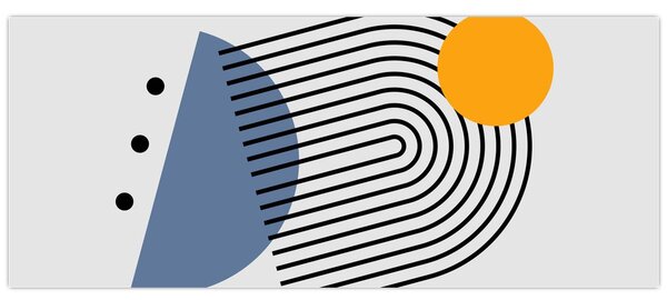 Slika - Minimalistička apstrakcija N⁰2 (120x50 cm)