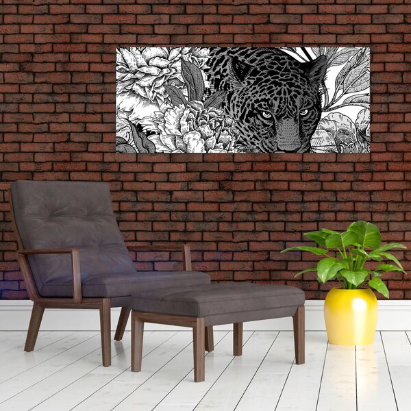 Slika - Egzotični vrt (120x50 cm)