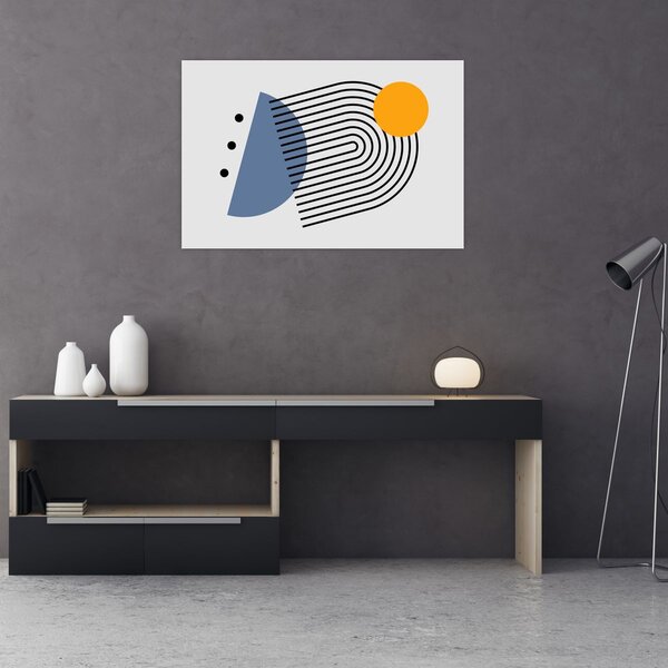 Slika - Minimalistička apstrakcija N⁰2 (90x60 cm)