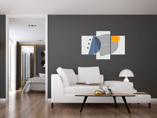 Slika - Minimalistička apstrakcija N⁰2 (90x60 cm)