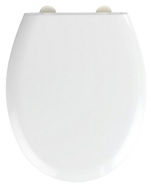 Wenko WC daska Rieti (Samospuštajuća, Plastika, Bijele boje)