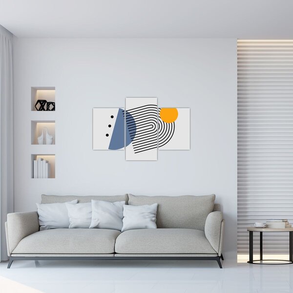 Slika - Minimalistička apstrakcija N⁰2 (90x60 cm)