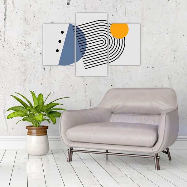 Slika - Minimalistička apstrakcija N⁰2 (90x60 cm)