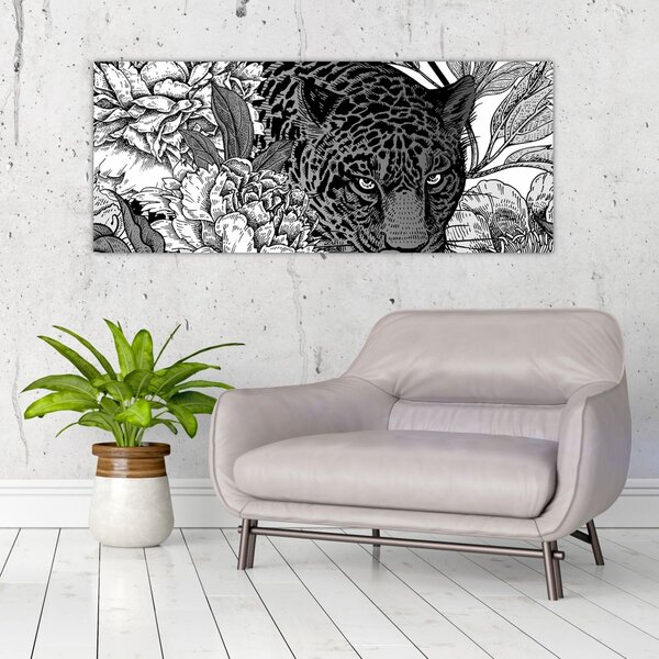 Slika - Egzotični vrt (120x50 cm)