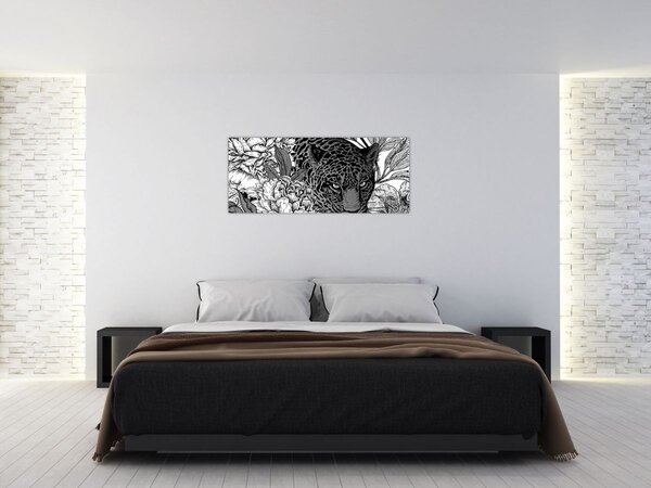 Slika - Egzotični vrt (120x50 cm)