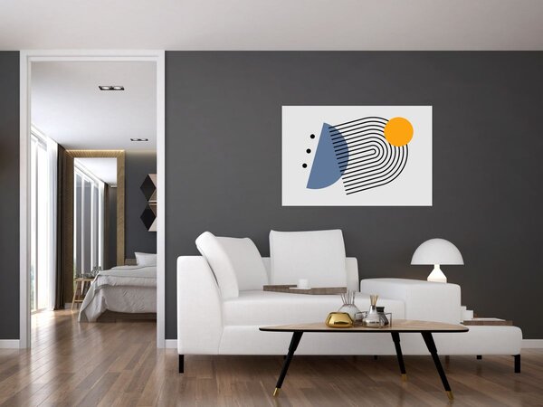 Slika - Minimalistička apstrakcija N⁰2 (90x60 cm)