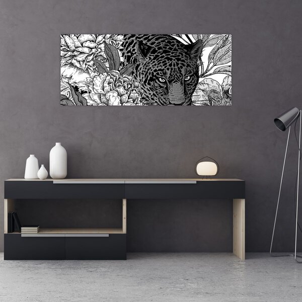 Slika - Egzotični vrt (120x50 cm)