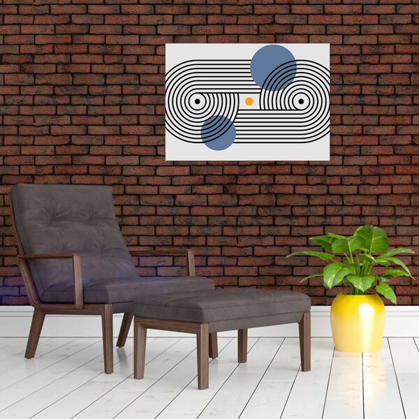 Slika - Minimalistička apstrakcija N⁰3 (70x50 cm)