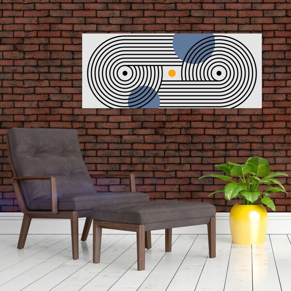 Slika - Minimalistička apstrakcija N⁰3 (120x50 cm)
