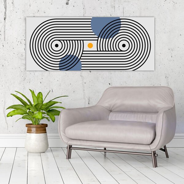 Slika - Minimalistička apstrakcija N⁰3 (120x50 cm)