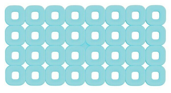 Diaqua Podloga za kadu (D x Š: 71 x 35 cm, PVC, Aqua)