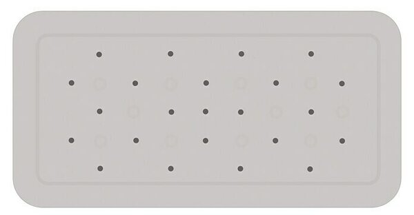 Diaqua Podloga za kadu Smoothie (71 x 35 cm, PVC, Sive boje)