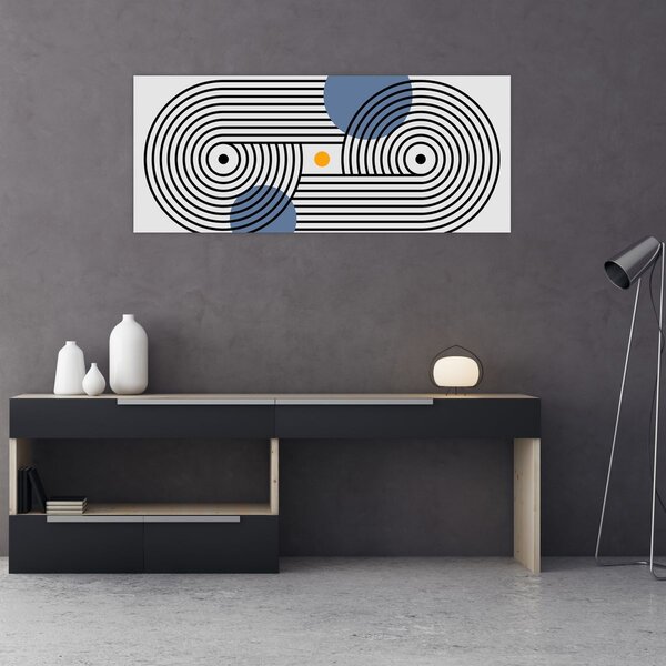 Slika - Minimalistička apstrakcija N⁰3 (120x50 cm)