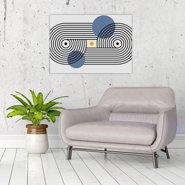 Slika - Minimalistička apstrakcija N⁰3 (70x50 cm)