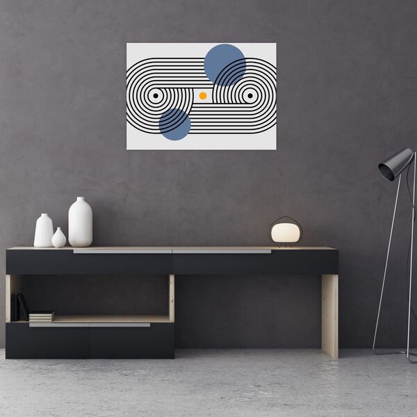 Slika - Minimalistička apstrakcija N⁰3 (70x50 cm)
