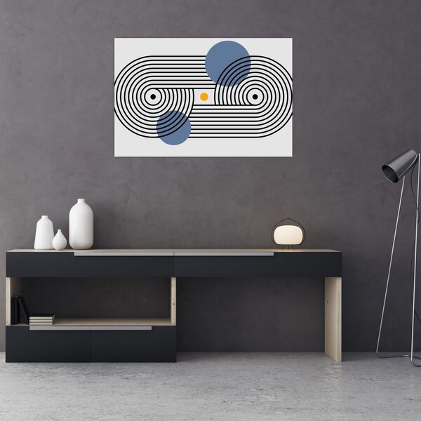 Slika - Minimalistička apstrakcija N⁰3 (90x60 cm)