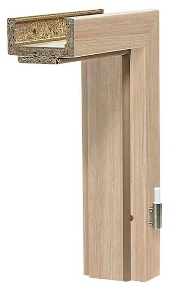 Dovratnik Lamineo GLN42 (750 x 2.000 mm, Debljina stijenke: 12,5 cm, Smjer otvaranja: Desno, Svijetli hrast)