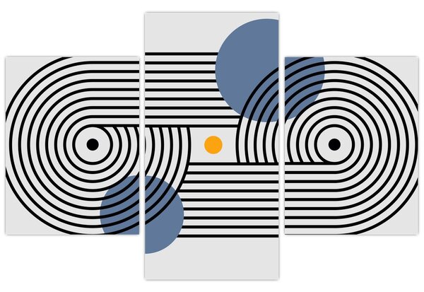 Slika - Minimalistička apstrakcija N⁰3 (90x60 cm)