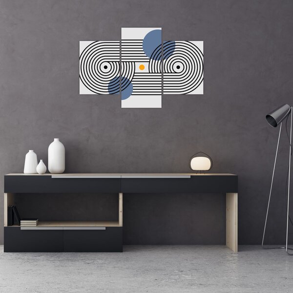 Slika - Minimalistička apstrakcija N⁰3 (90x60 cm)