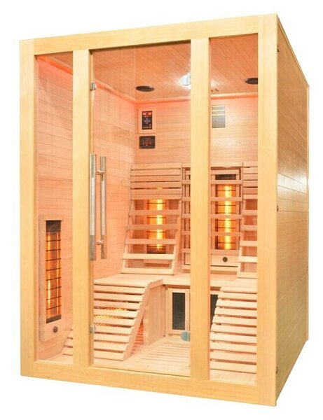 Sanotechnik Infracrvena sauna Oslo (D x Š x V: 150 x 150 x 200 cm, 2,625 W, 8 infracrvenih grijača)