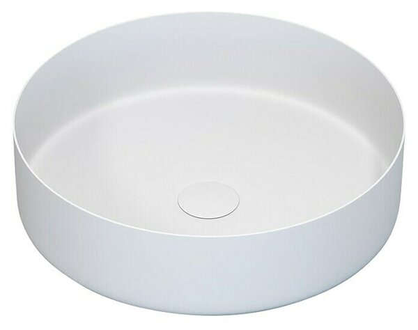 Nasadni umivaonik Skargard Lidingo (Bijela boja, Materijal: Keramika, Visina: 12 cm)