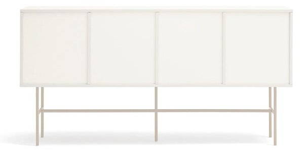 Bež/krem niska komoda s kliznim vratima 180x91 cm Nube – Teulat
