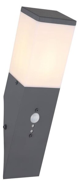 Globo 31730S - Vanjska zidna svjetiljka sa senzorom HERRI 1xE27/15W/230V IP44