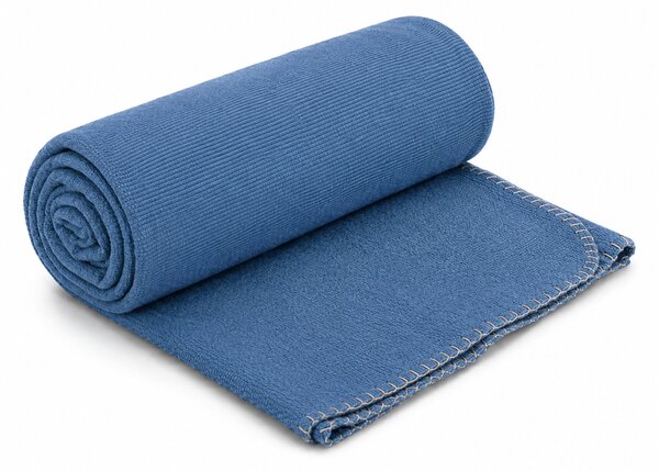 Fleece deka STRIA, plava Dimenzije: 150 x 200 cm