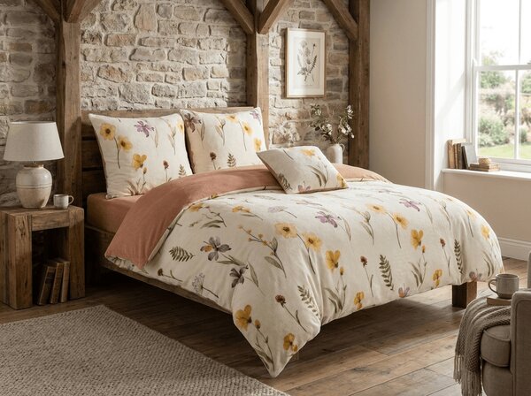 Obostrana posteljina DUO SENSE WILDELLA krem mikropliš/flanel Dimenzije posteljine: 70 x 90 cm | 140 x 220 cm