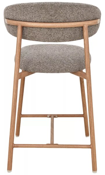 Barska stolica ELONE, hrast/cappuccino